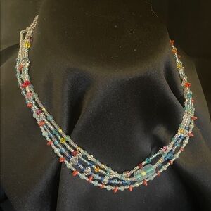 Multicolor Beaded Necklace